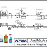 Automatic Bleach Filling Line خط تعبئة التبييض التلقائي