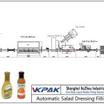 Automatic Salad Dressing Filling Line خط تعبئة صلاد السلطة التلقائي