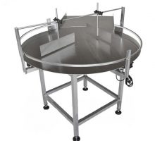 زجاجة أوتوماتيكية بالكامل Unscrambler الديناميكي الروتاري المنضدة